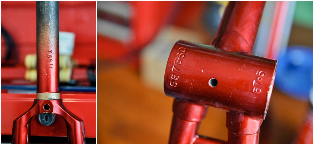 raleigh frame numbers